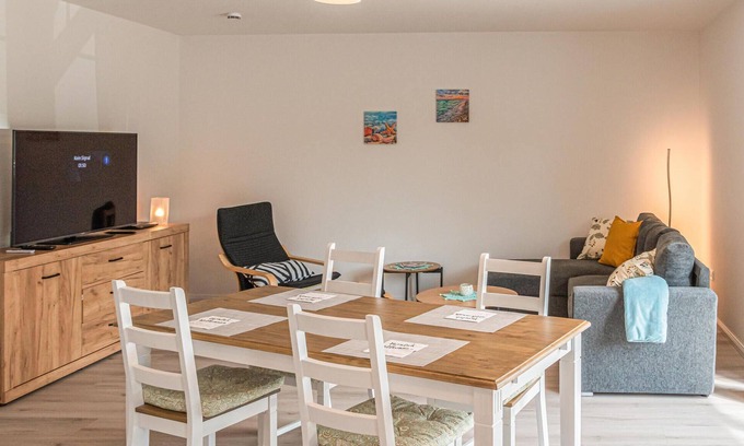 Suderstapel House | Stylish Semi-Detached House with Lake View and Spa Access