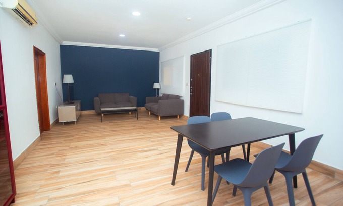 Sekondi-Takoradi Apartment | Elegant 2-Bedroom Serviced Apartment with Pool in Takoradi