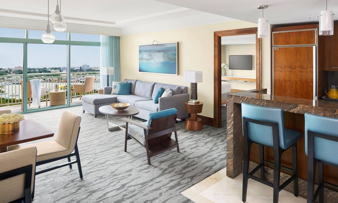 Paradise Island Resort | 2 Bedroom Suite Harbor View - 2 King bed, Max Occupancy 8 Guests