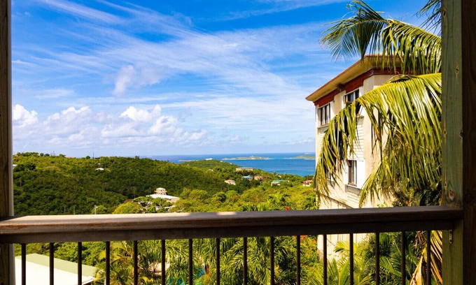 Estate Pastory Apartment | Elegant 2 Bdrm Retreat with Pool & Car in Cruz Bay