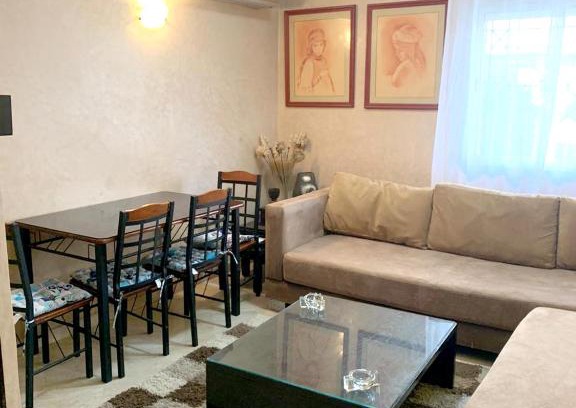 Ain Chock Apartment | Inviting 2-Bedroom Apartment with City View and Garden