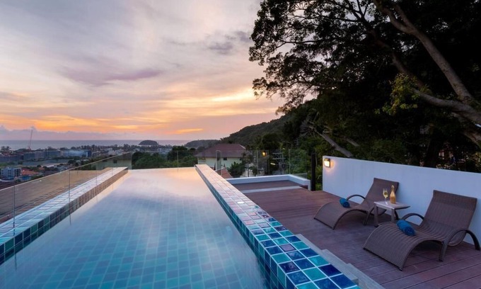 Kata Resort | Elegant 2 Bedroom Penthouse with Private Pool & Sea View