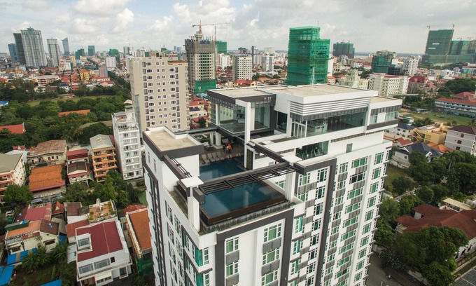 Chamkar Mon Apartment | Cozy 2 Bedroom Suite at Residia in Silvertown