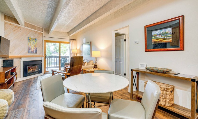 Frisco Condo | Prime Downtown Frisco Condo - Steps from Main Street!