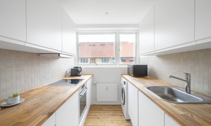 Frederiksberg Apartment | Cozy 2-Bedroom Retreat in Frederiksberg for Families