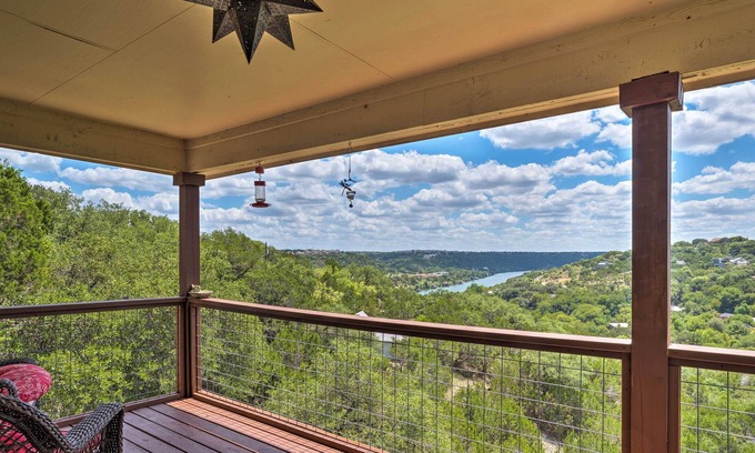 Apache Shores House | Pet-Friendly Austin Retreat with Decks and Lake Views
