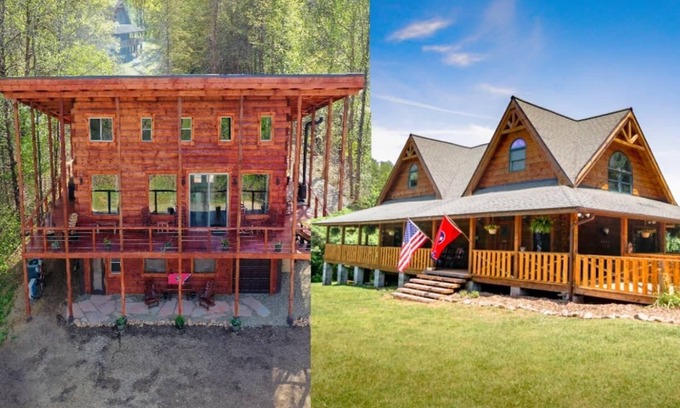 Cosby Cabin | Nature Retreat: 2 Cozy Log Cabins in the Smoky Mountains