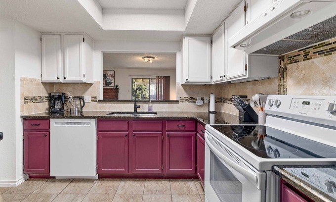Milwood House | Peaceful Master Suites with Fenced Yard Near Trails