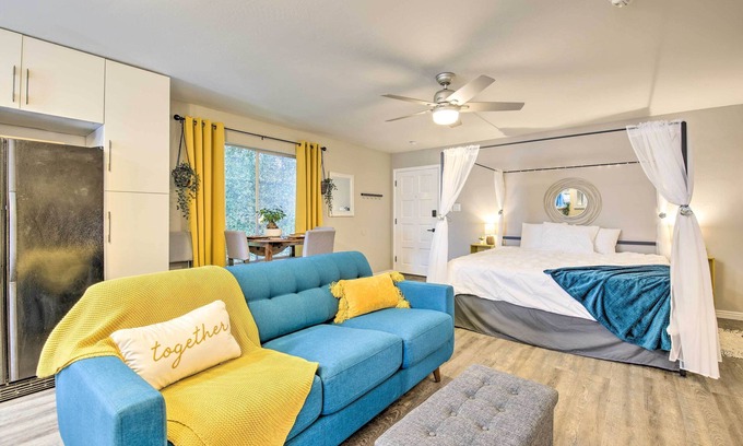 Tempe Apartment | Tranquil Tempe Studio with Patio: Near ASU and Amenities