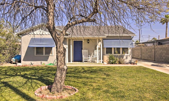 Fairview Historic District House | Inviting Central Phoenix Cottage with Private Yard Escape