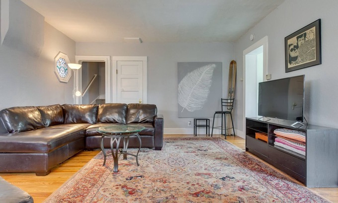 Platt Park House | Cozy Denver Retreat with Fireplace Near Golf & Dining