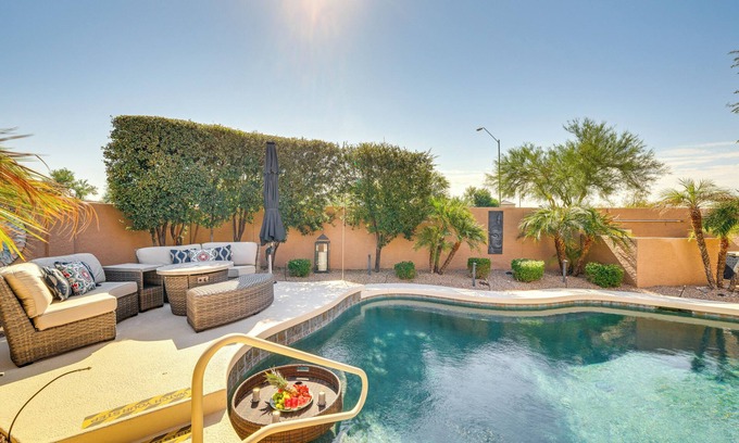 North Scottsdale House | Pet-Friendly Scottsdale Home with Private Heated Pool