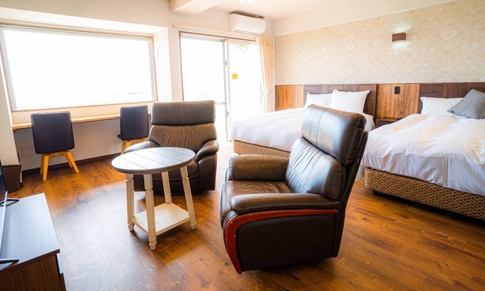 Okinawa House | Ocean View Retreat for 2 with Kitchen & Breakfast in Nanjo