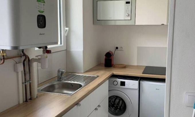 Parchamp–Albert Kahn Apartment | Welcoming 2 Pièces Boulogne Nord: Family-Friendly Retreat