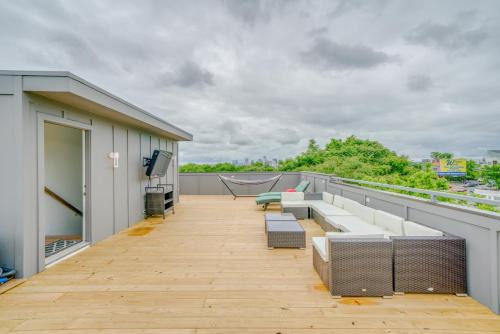 Talbot's Corner House | Vibrant Bachelorette Getaway with Rooftop Movie Theater