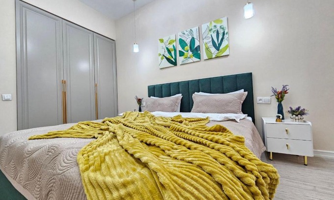 Almaty Apartment | Modern 2 Room Apartment at ЖК Комфорт Сити – Rated 9.9/10