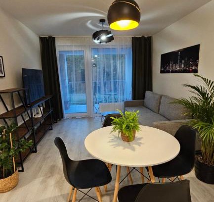 Ruzinov Apartment | Family-Friendly 2-Room Apartment with Terrace in New Building