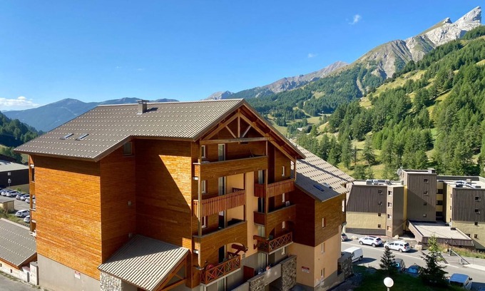 Allos Apartment | Well-Equipped 2 Rooms with South East View & Pool Access