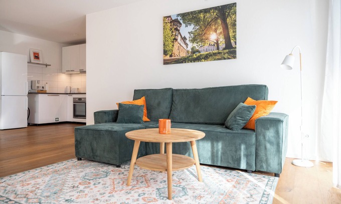 Giessen Apartment | 2 rooms | free parking | balcony | near university hospital