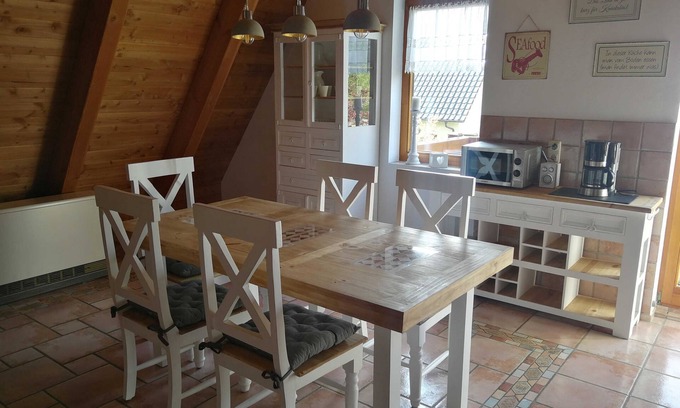 Trassenheide Apartment | Cozy Vacation Apartment OG - Dat Fachwerkhus with Ocean View
