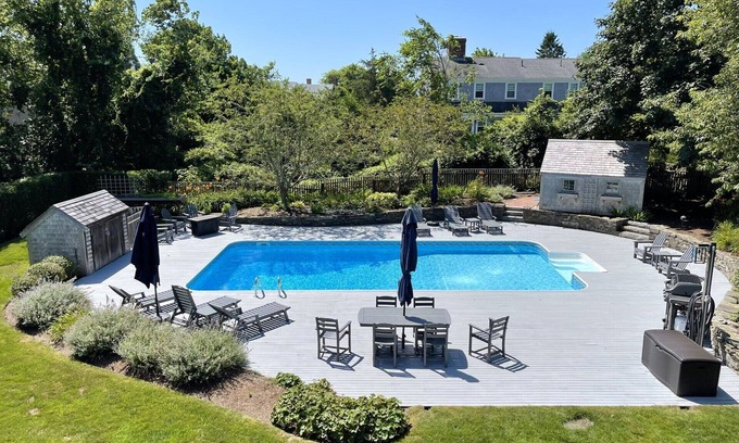 West of Town House | Serene Getaway at Meadow View Drive in Nantucket