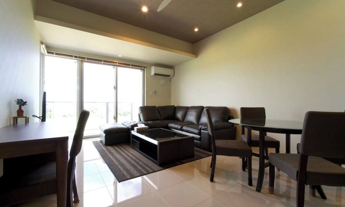 Maeda Apartment | Spacious 3-Bedroom Ocean View Retreat in Kunigami-gun