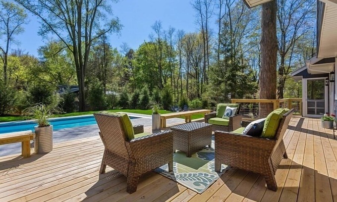 New Buffalo House | Experience New Buffalo Escape with Private Heated Pool