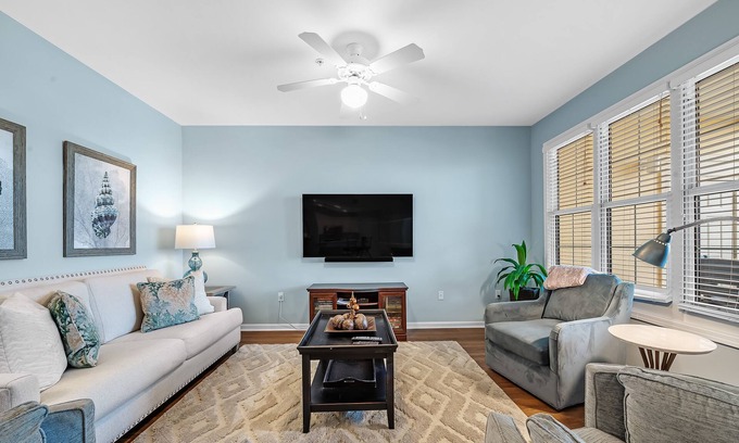 Fort Morgan Condo | Modern Retreat 202E: Ocean View & Spa Bliss Awaits