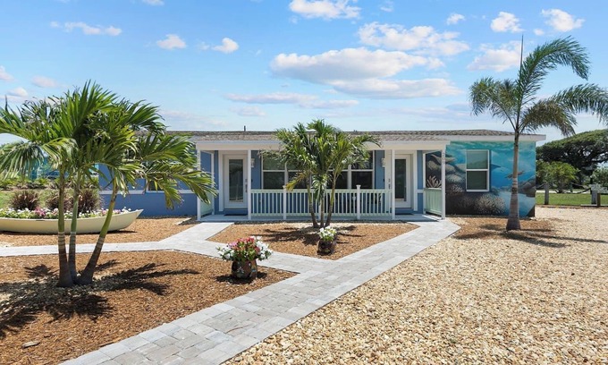 Convair Cove Apartment | Dog Friendly 211 Turtle with Ocean View Just Steps to Beach