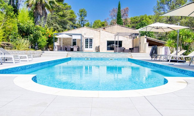 Pignans Other | Spacious 5-Bedroom Home with Pool for Family Getaways