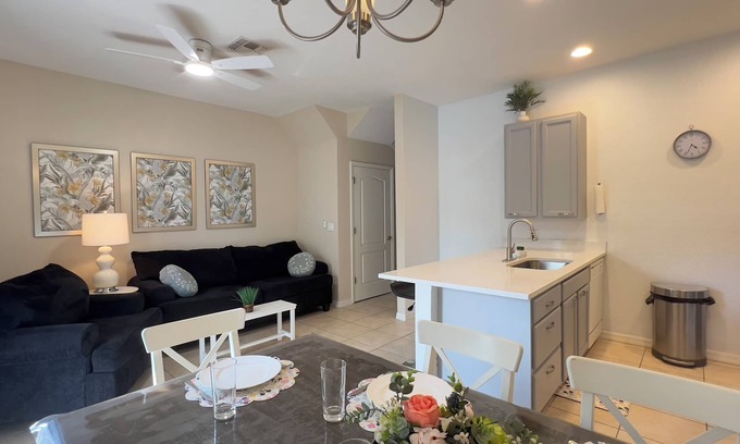 Kissimmee House | 2379CC- New Listing! Cozy 4BR/2.5BA at Coral Cay, 5-mile to Disney, free Wifi