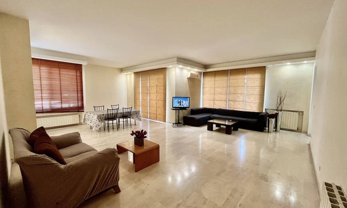 Zouk Mosbeh Apartment | Relax in a 3BR Apt with Jacuzzi and Terrace Amenities