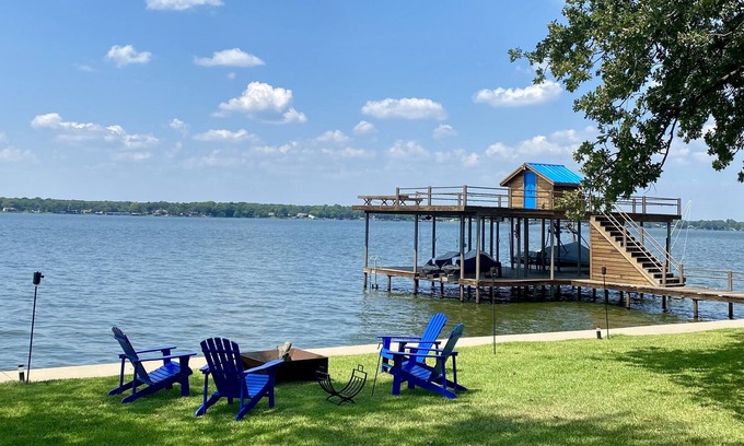 Leisure Land House | Lakefront Retreat with Massive Dock and Stunning Views