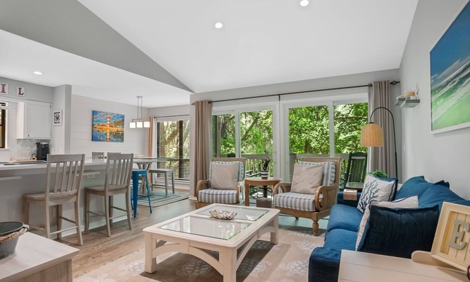 Sea Pines Villa | 2402 Lighthouse Tennis at The Sea Pines Resort