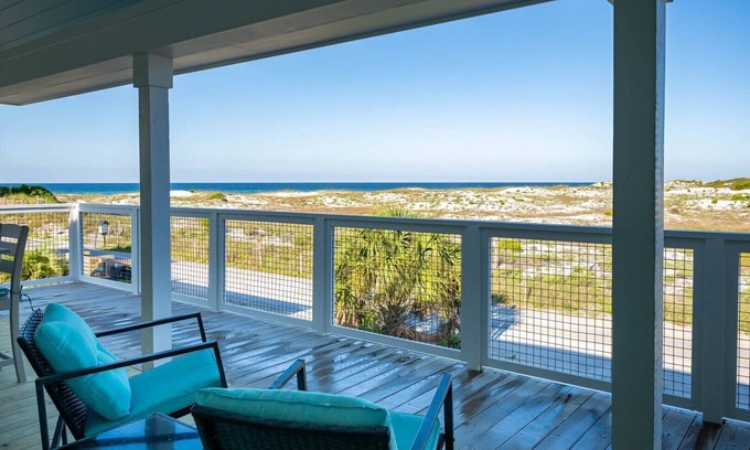 Grayton Beach House | Book Dune Watch: Oceanfront Retreat with Amazing Amenities
