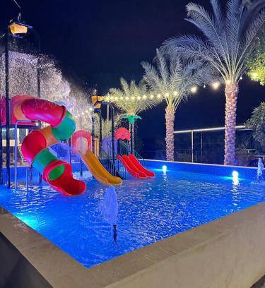 Falaj al Moalla House | Spacious 2500 m² Farmhouse with Pool & Pet-Friendly Stay