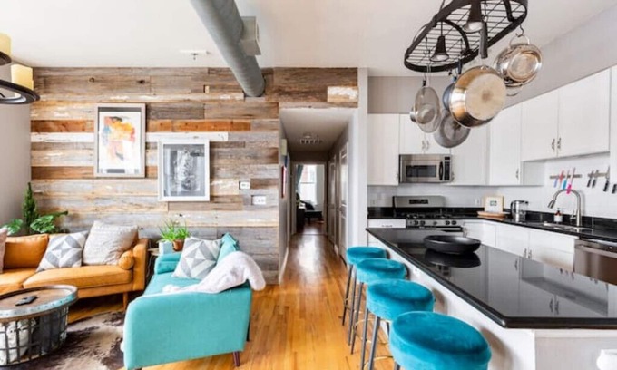 Congress Park Condo | Cozy 2bd Condo in Denver with Breakfast & Kitchen Access