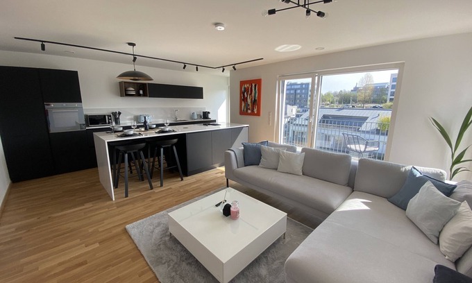 Rollingergrund-Belair Nord Apartment | Elegant 2BD Apartment in Strassen with Family-Friendly Features