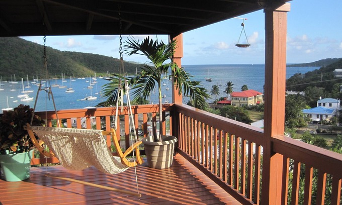 Lower Carolina House | Coral Bayview: 2BR Ocean View with Pool & Jeep Rental
