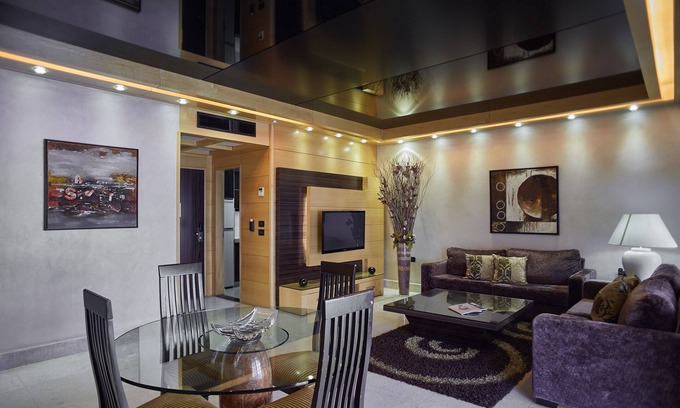 Beirut Hotel | 2-Bedroom Suite with Kitchen Overlooking ABC Mall, Verdun