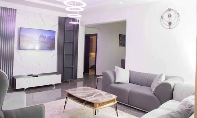 Alimosho Condo | 2bedroom with POOL, GYM, Wi-Fi, 24hrs power