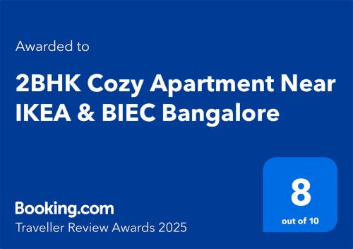 Narasapura Apartment | Pet-Friendly Bangalore Homestay Near IKEA & BIEC