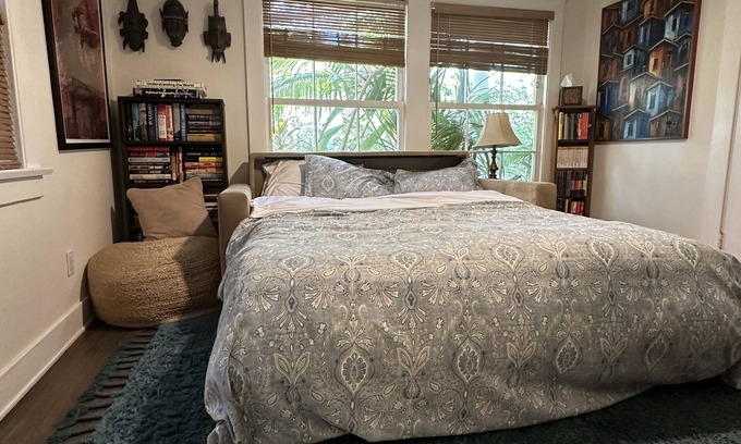West Hollywood House | Pet-Friendly 2BR Craftsman with Backyard Oasis in WeHo