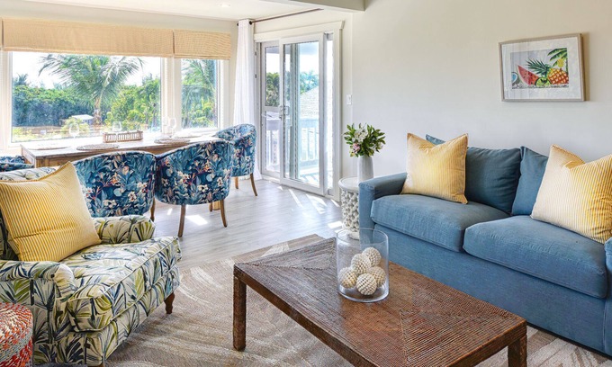 Governor's Harbour Apartment | Ocean View 2BR Apartment with Pool - Guest Rated 10/10