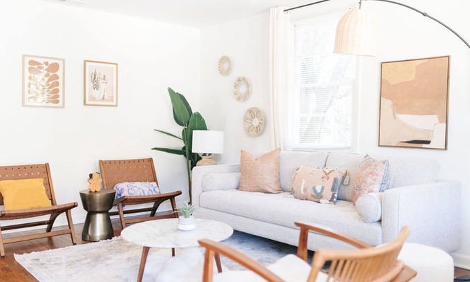 Midtown House | Modern Boho Home Near Downtown Savannah & Hospitals