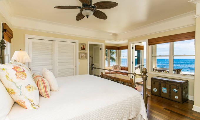 Poipu House | Oceanfront 2BR Poipu Cottage: Guest Rated 9.8, Family Friendly