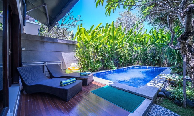 North Legian Villa | Cozy 2BR Villa with Private Pool Near Seminyak Square