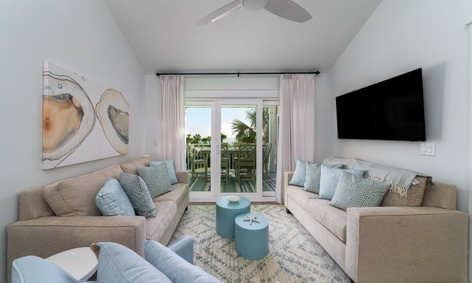 Seabrook Island House | Ocean View Atrium with Pet-Friendly Amenities & Top Ratings