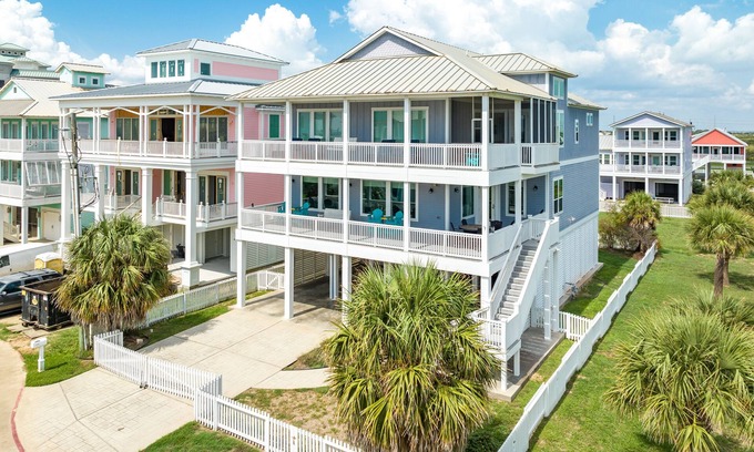 Beachside Village House | Pet Friendly Home with Gulf Views and Screened Decks