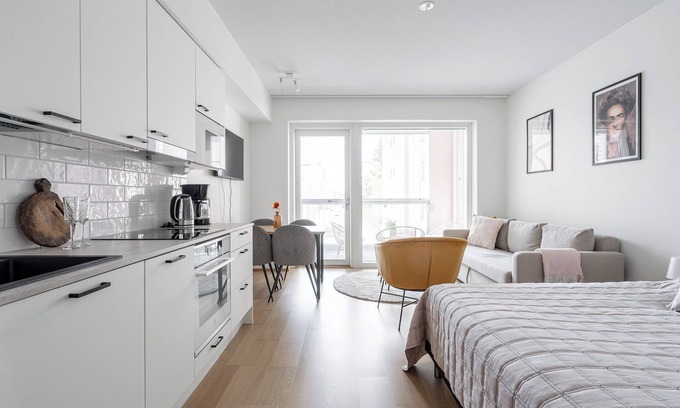 Tampere Apartment | Cozy 2ndhomes Salhojankatu Apartment with Family Amenities